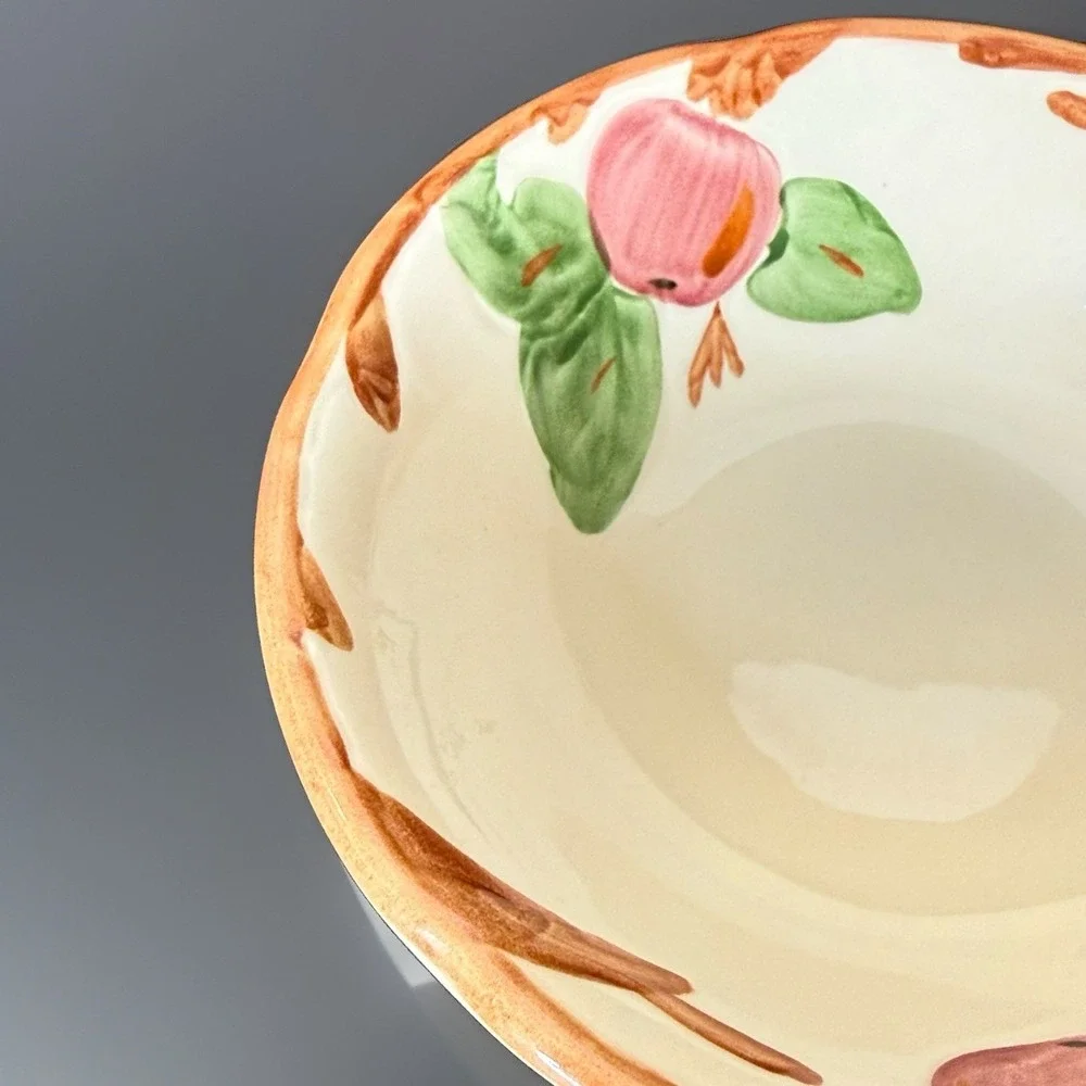 Vintage Franciscan Apple Coupe Cereal Bowl Ceramic 6